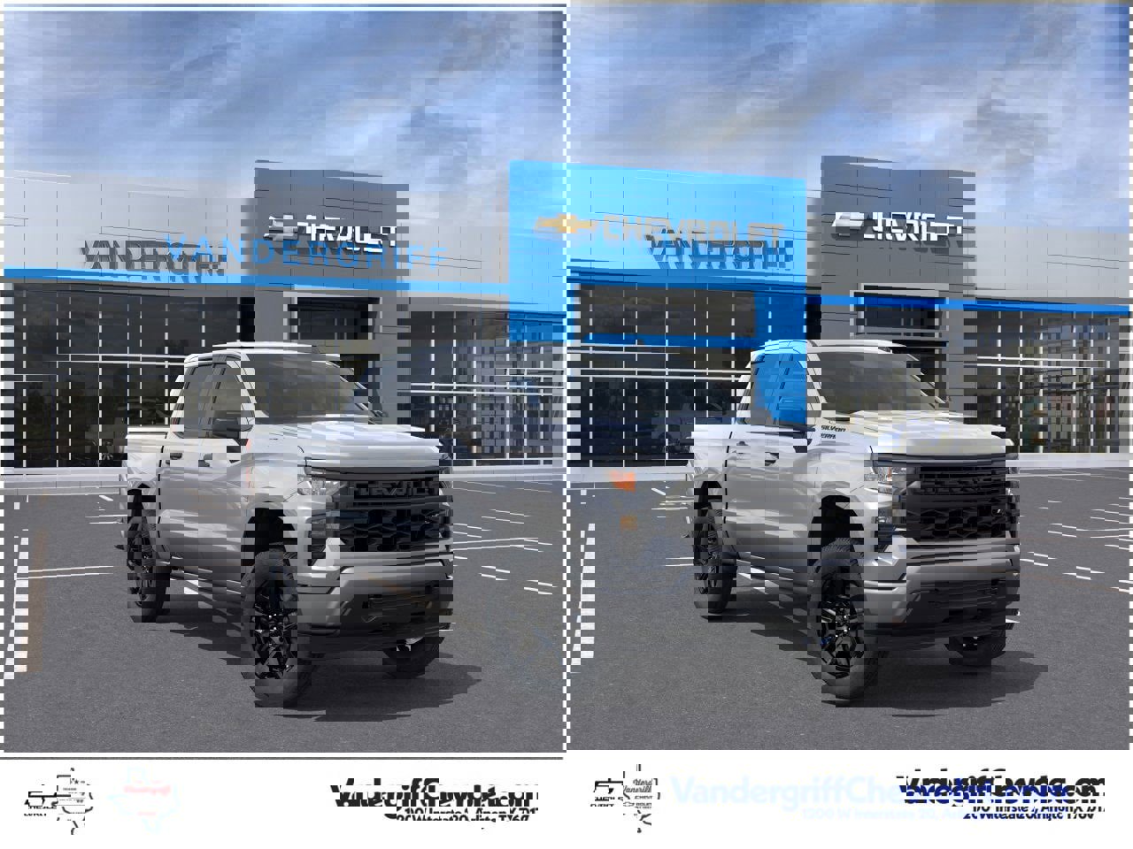 New 2026 Chevrolet Silverado 1500 Custom w/ LPO, Dark Essentials Package