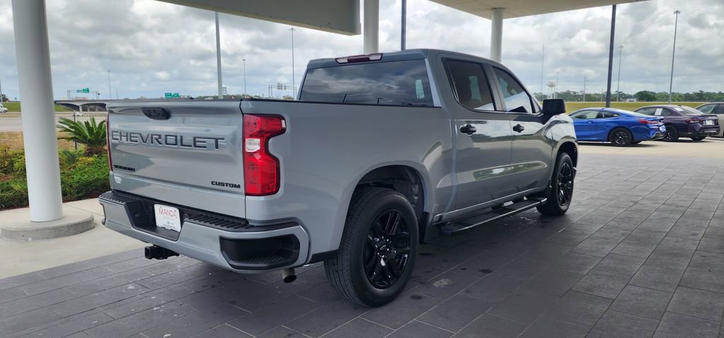 Used 2024 Chevrolet Silverado 1500 Custom w/ LPO, Dark Essentials Package RWD image 8