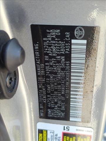 Used 2019 Toyota Camry LE image 27