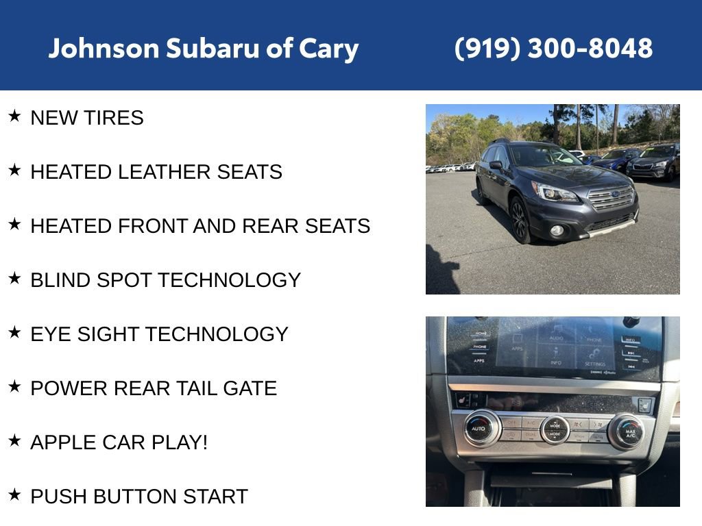 Used 2017 Subaru Outback 2.5i Limited image 6