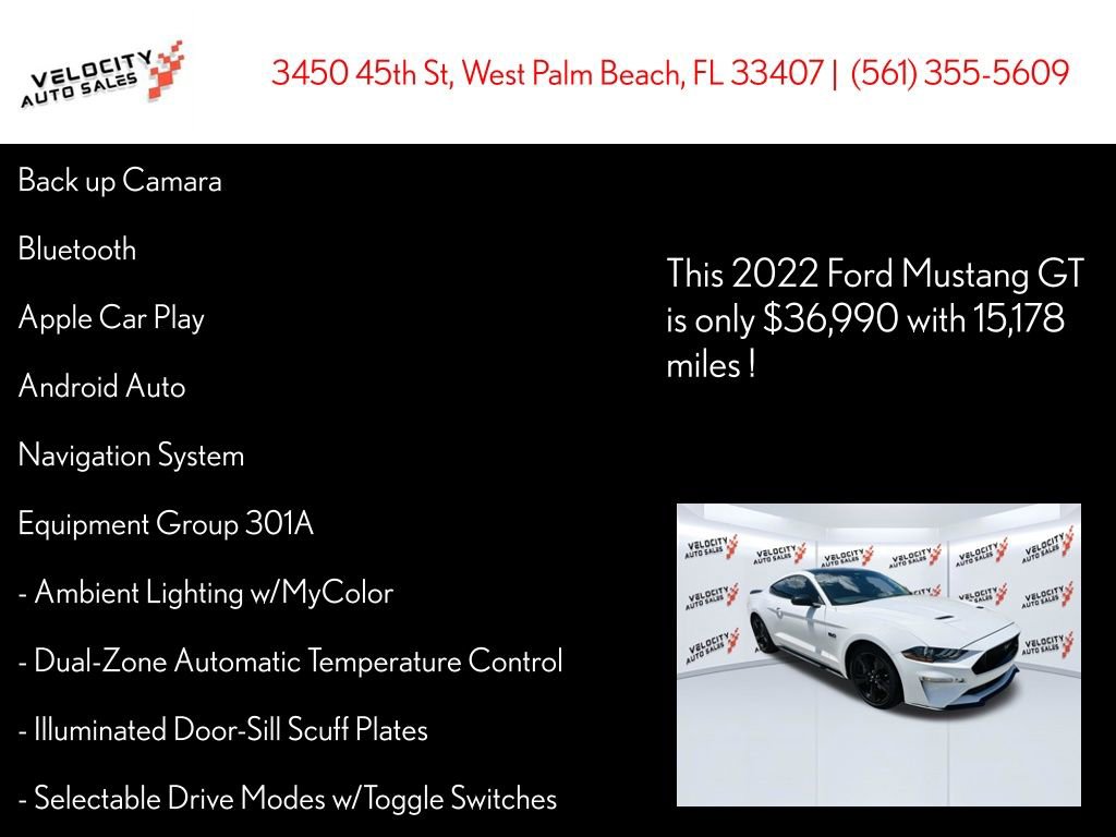 Used 2022 Ford Mustang GT w/ Equipment Group 301A RWD image 31