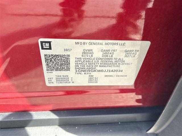 Used 2018 Chevrolet Traverse LT image 32