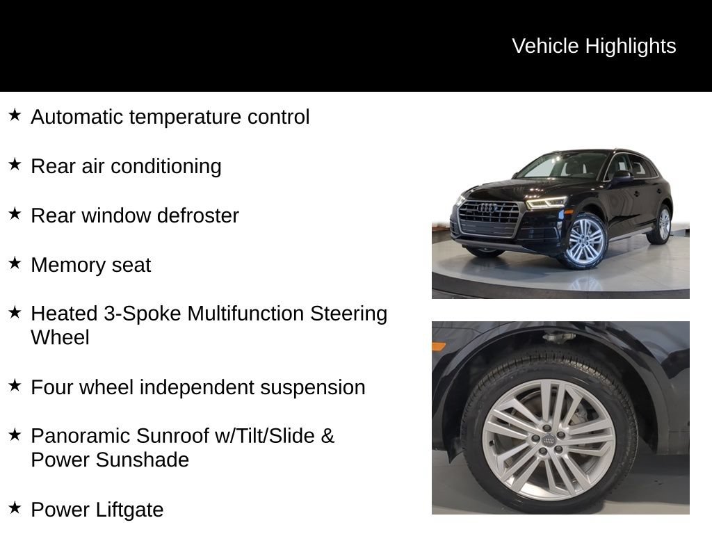 Used 2018 Audi Q5 2.0T Premium Plus w/ Premium Plus Package AWD/4WD image 19