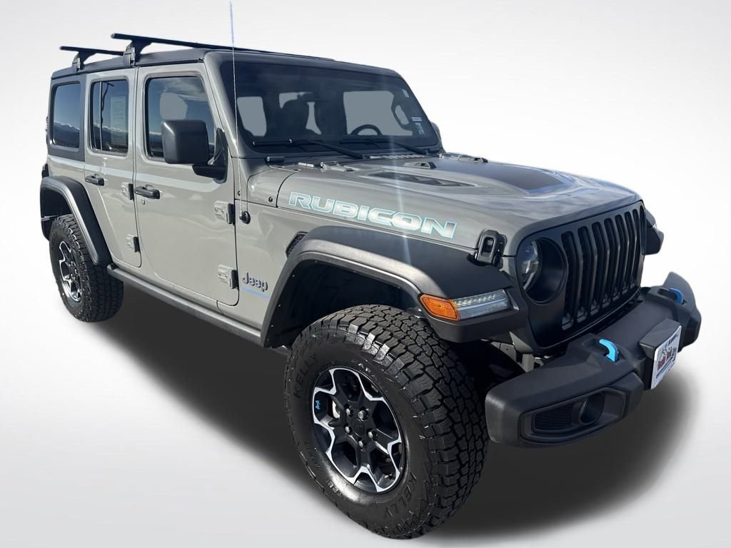 Used 2023 Jeep Wrangler Unlimited Rubicon 4xe w/ Cold Weather Group image 9