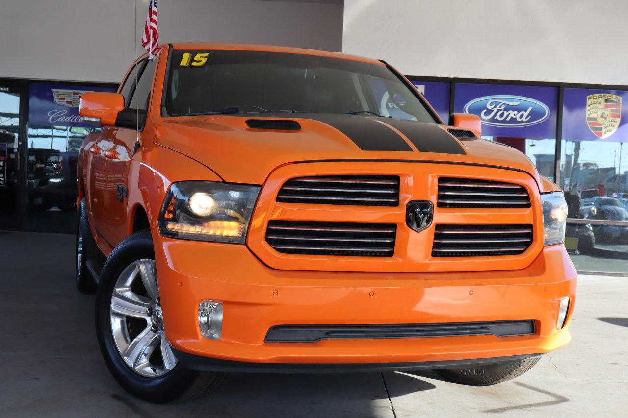 Used 2015 RAM 1500 Sport w/ Ignition Orange Sport Package image 2