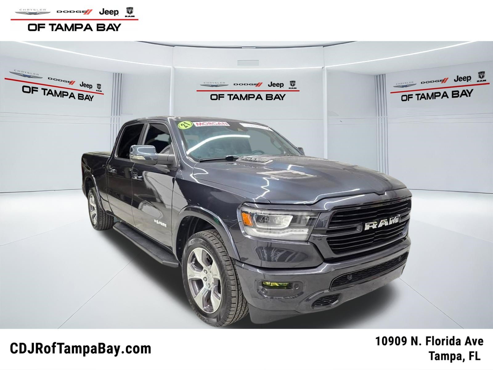 Certified 2021 RAM 1500 Laramie w/ Sport Appearance Package AWD/4WD image 1