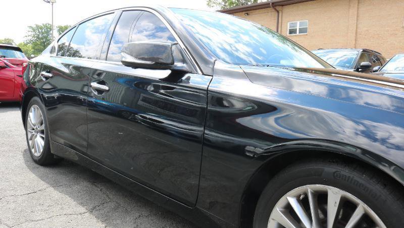 Used 2021 INFINITI Q50 Luxe w/ Cargo Package AWD/4WD image 2