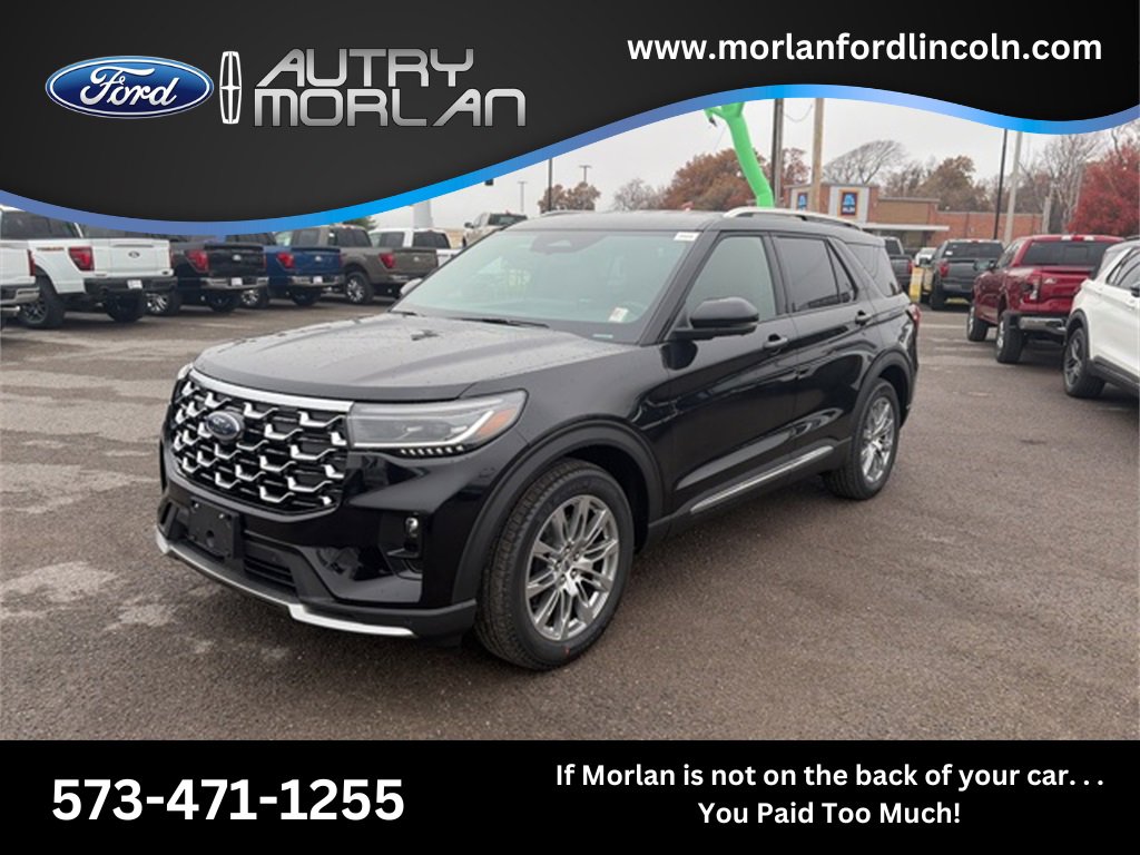 New 2026 Ford Explorer Platinum