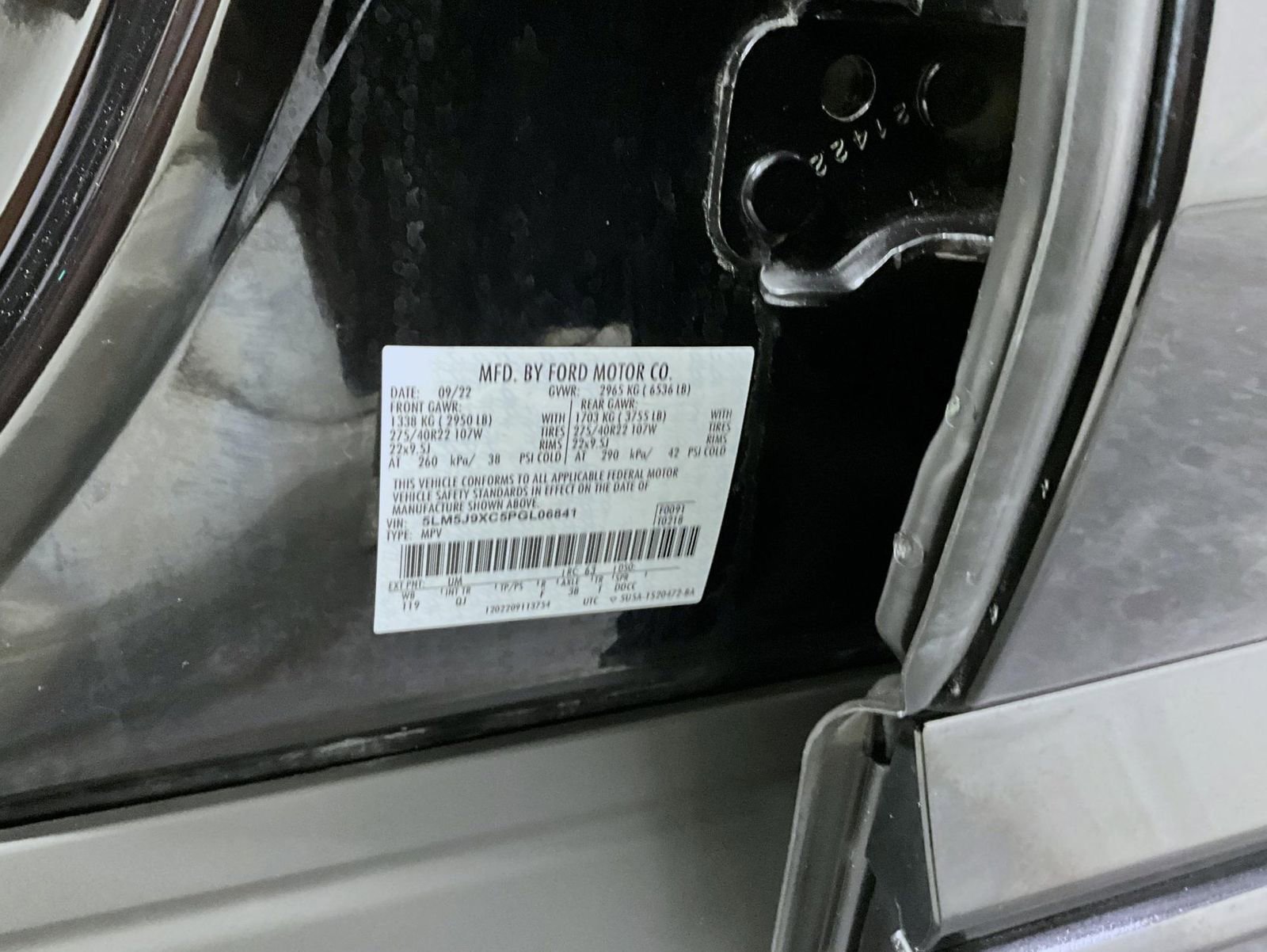 Certified 2023 Lincoln Aviator Black Label w/ Jet Package image 29