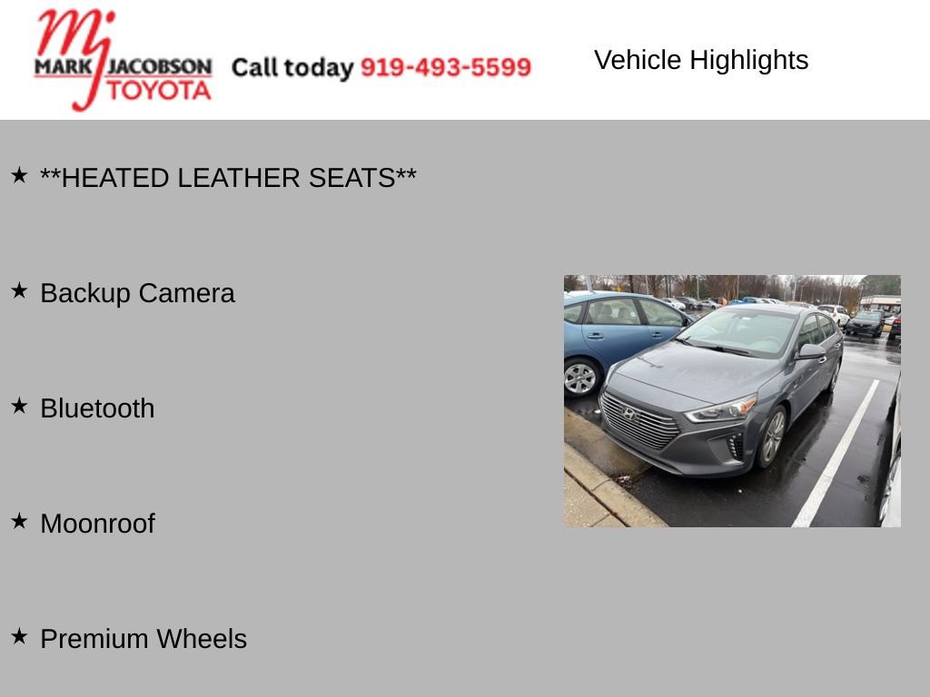 Used 2019 Hyundai Ioniq Limited w/ Ultimate Package 02 image 5