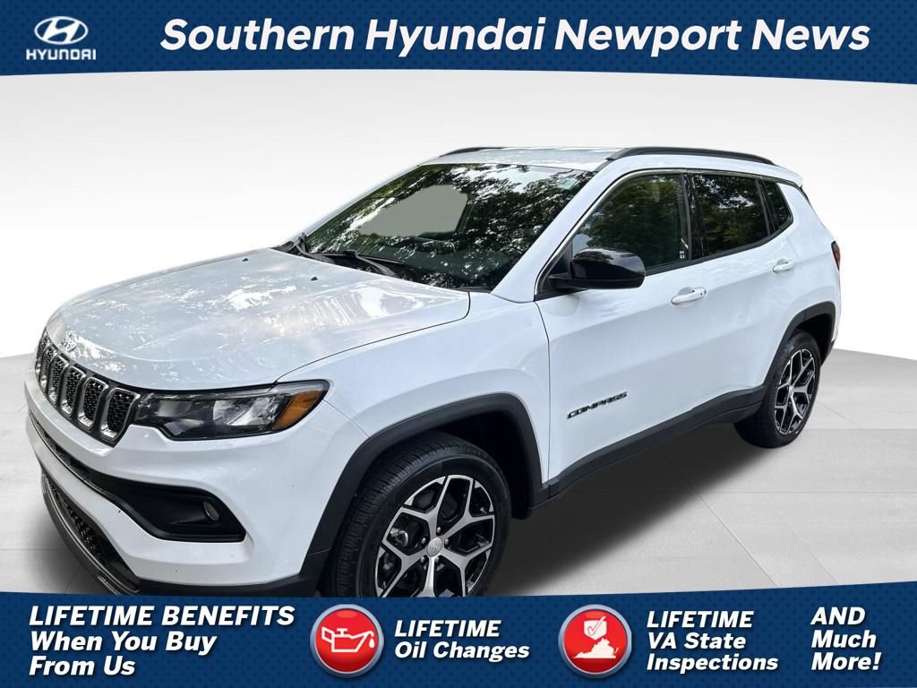 Used 2024 Jeep Compass Latitude AWD/4WD 360° Tour