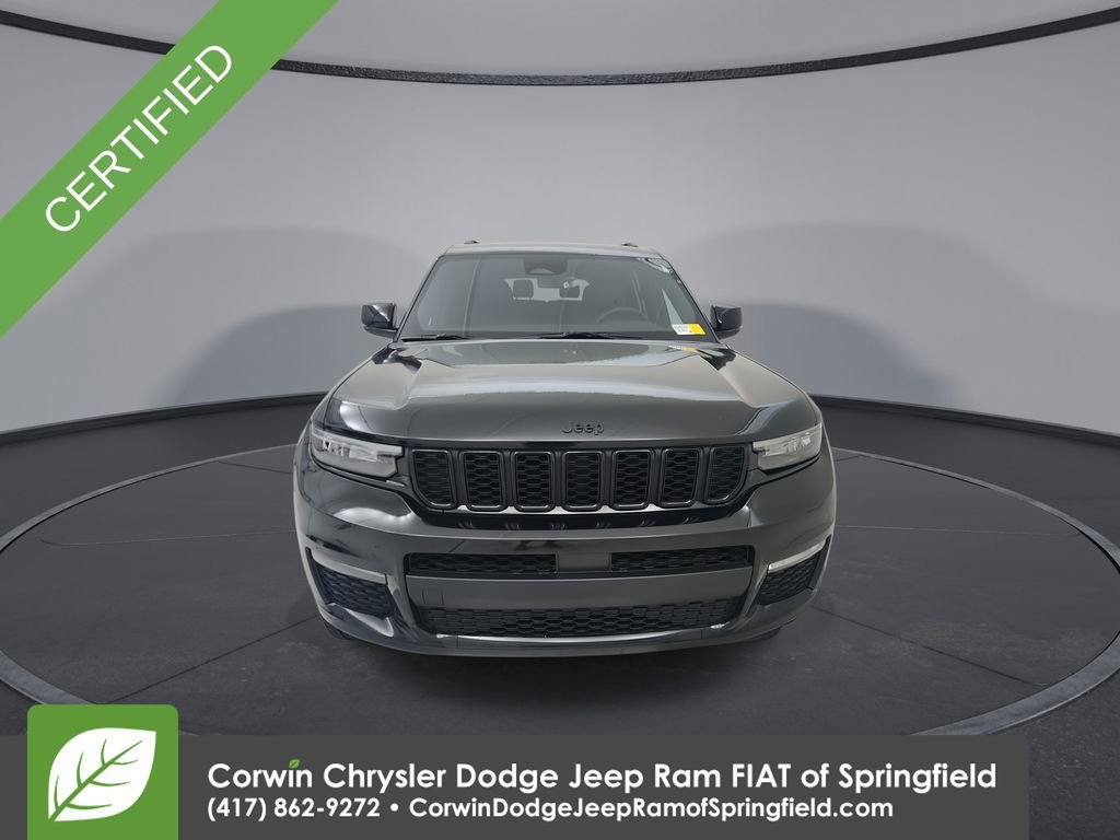 Certified 2025 Jeep Grand Cherokee L Limited w/ Black Appearance Package image 3