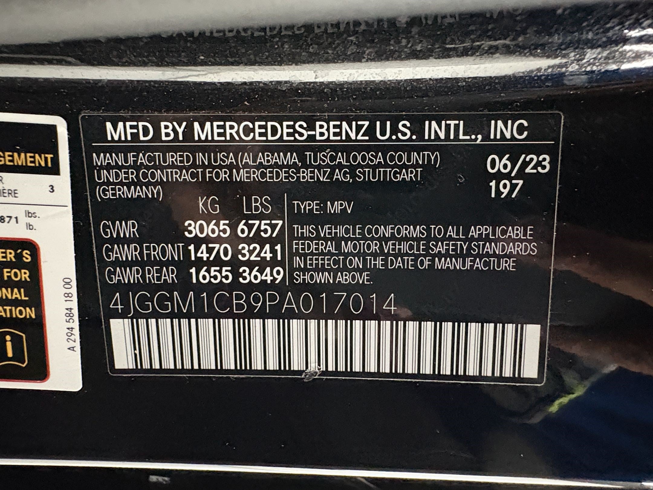 Certified 2023 Mercedes-Benz EQE 350+ 4MATIC SUV image 25