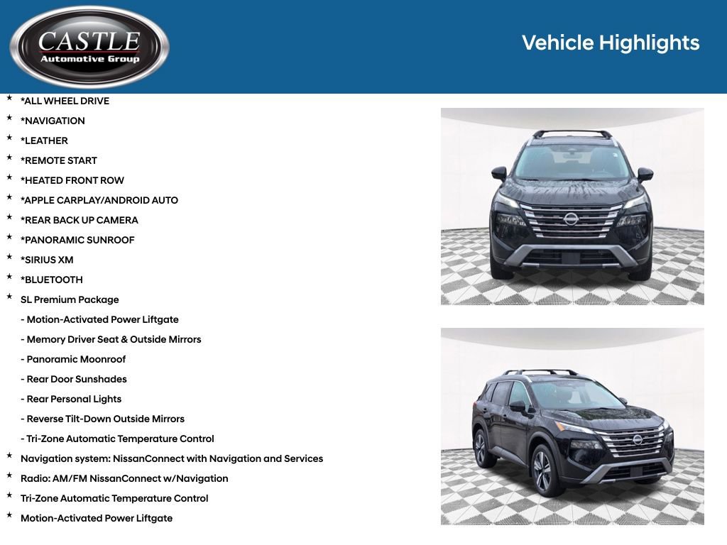 Used 2024 Nissan Rogue SL w/ SL Premium Package image 3