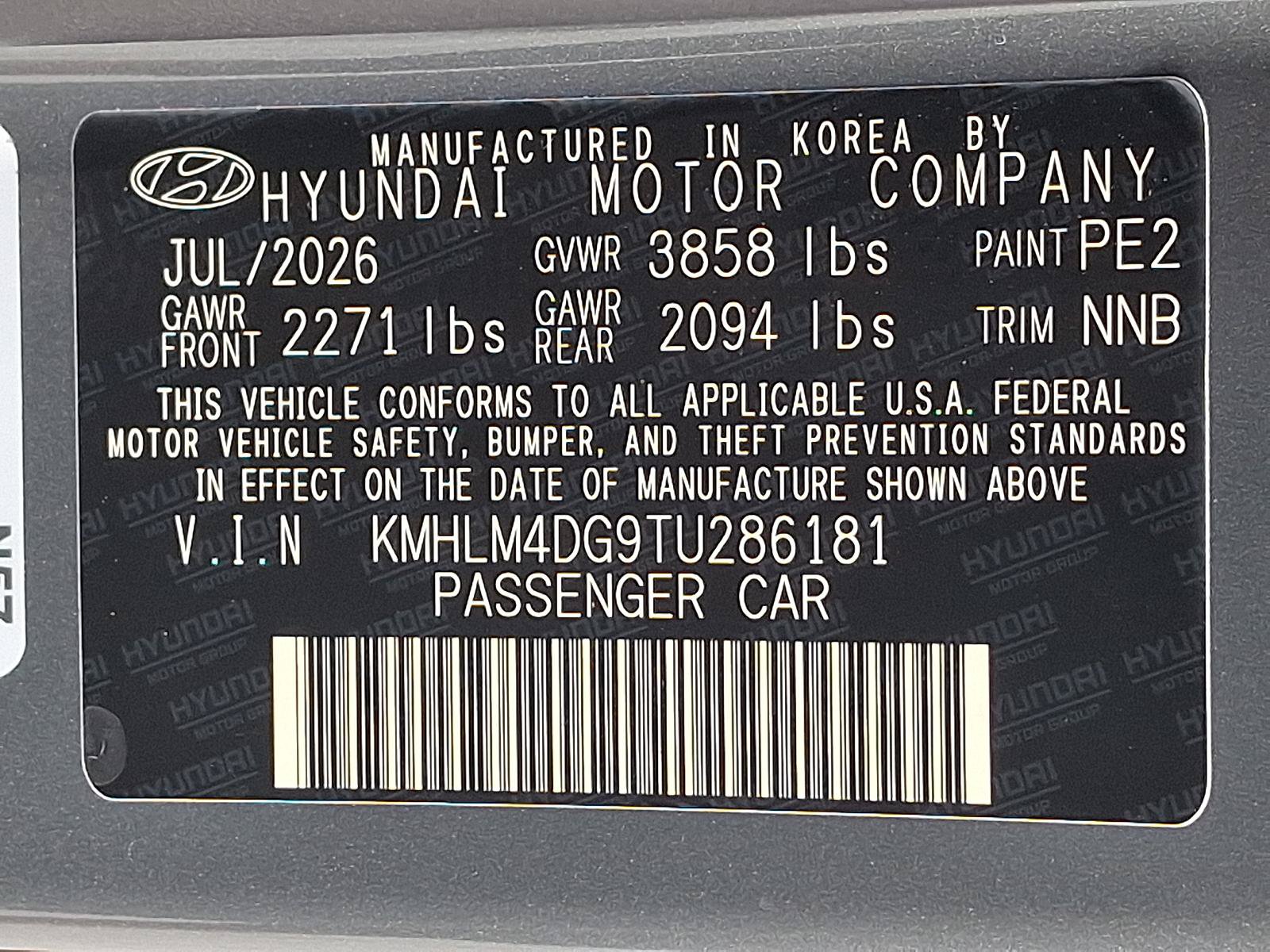 New 2026 Hyundai Elantra SEL Sport FWD image 17