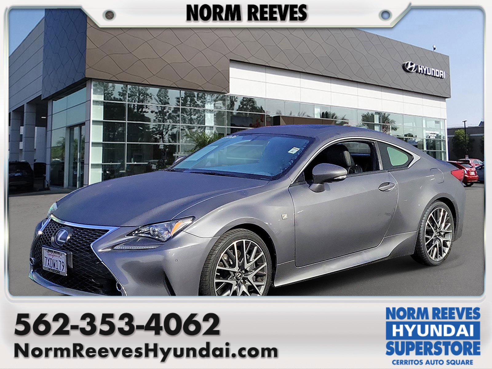 Used 2016 Lexus RC 350 image 1