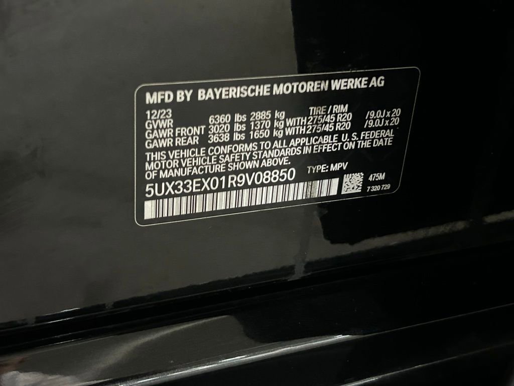Used 2024 BMW X6 xDrive40i w/ Premium Package AWD/4WD image 58