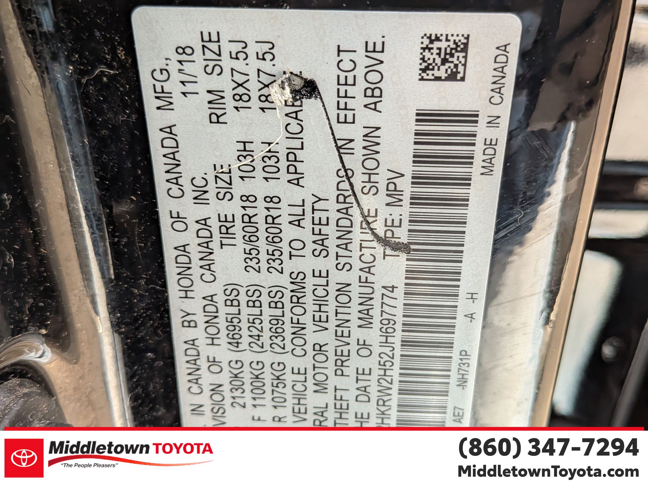 Used 2018 Honda CR-V EX image 38