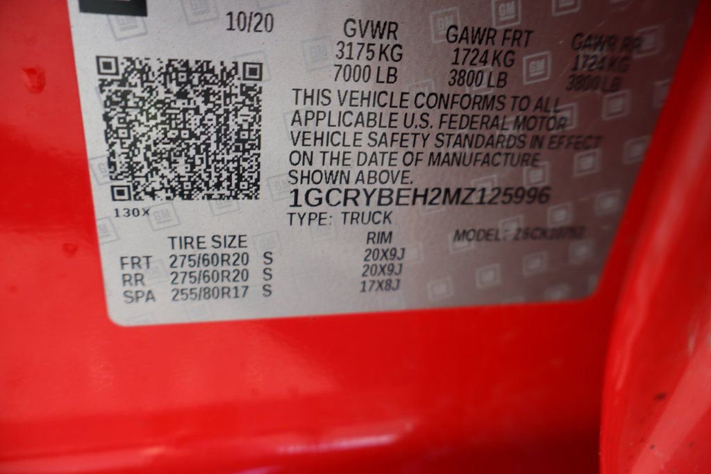 Used 2021 Chevrolet Silverado 1500 Custom image 29