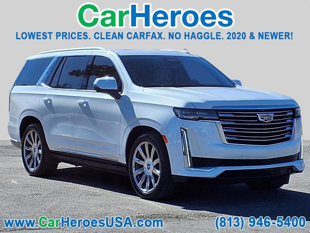 Used 2022 Cadillac Escalade Premium Luxury Platinum w/ Heavy-Duty Trailer Package