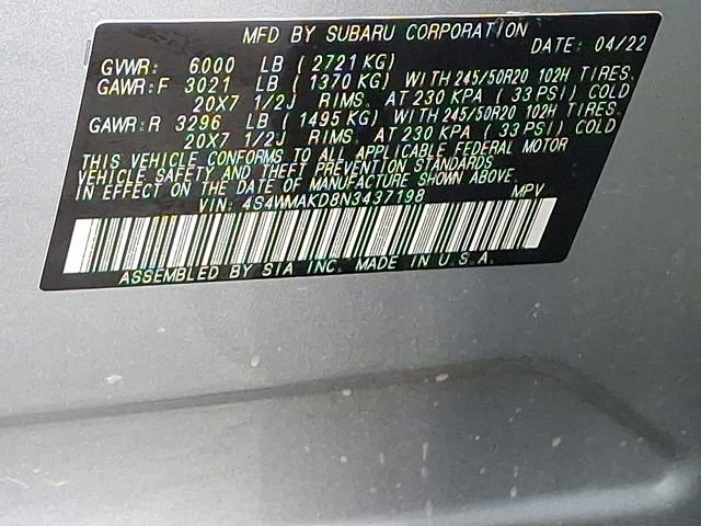 Used 2022 Subaru Ascent Limited image 31