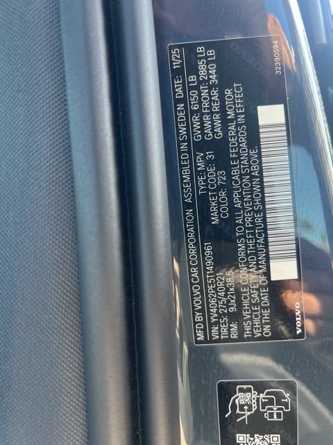 New 2026 Volvo XC90 B6 Plus w/ Protection Package Premier AWD/4WD image 10