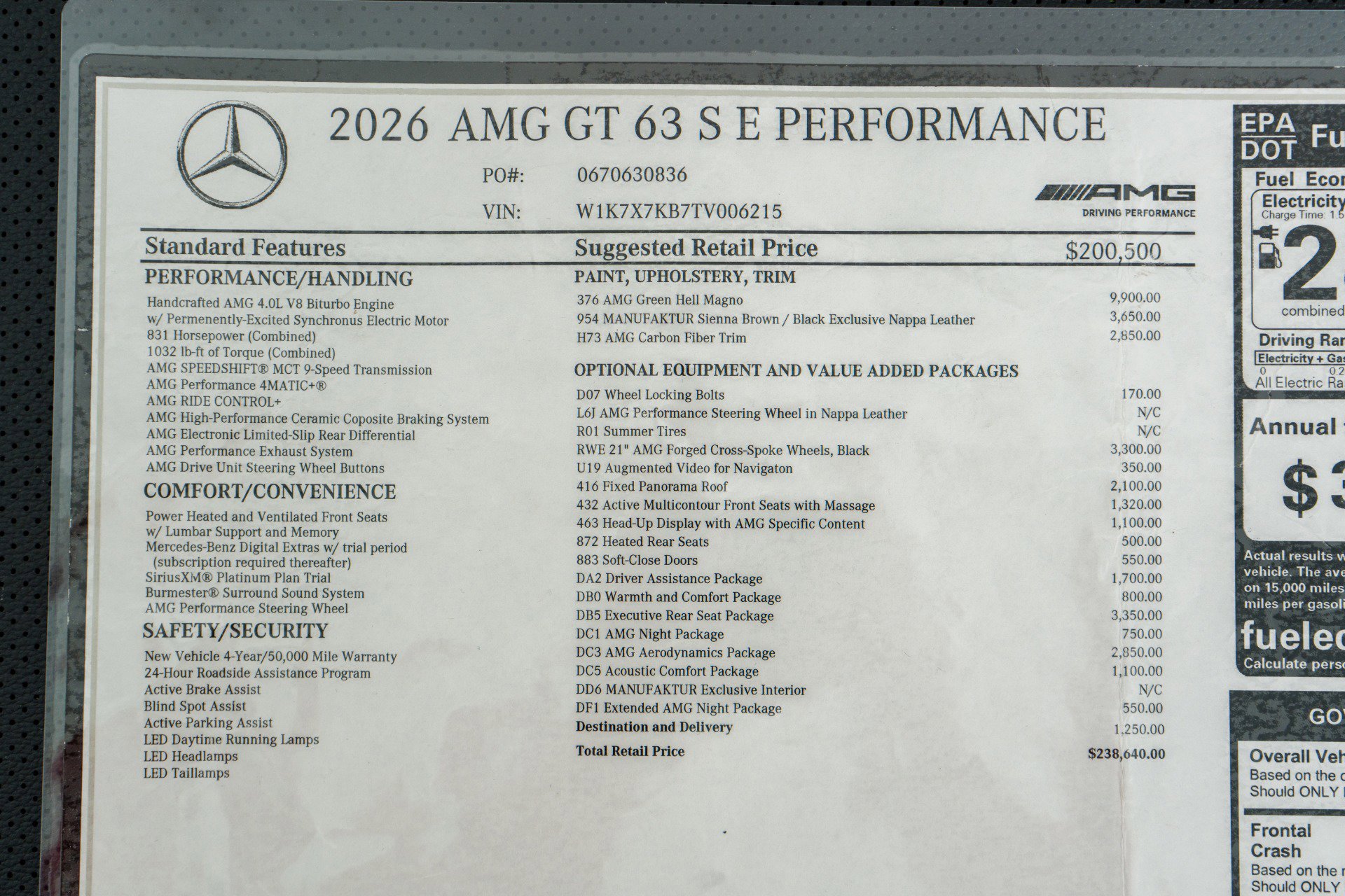 Used 2026 Mercedes-Benz AMG GT 63 S image 24