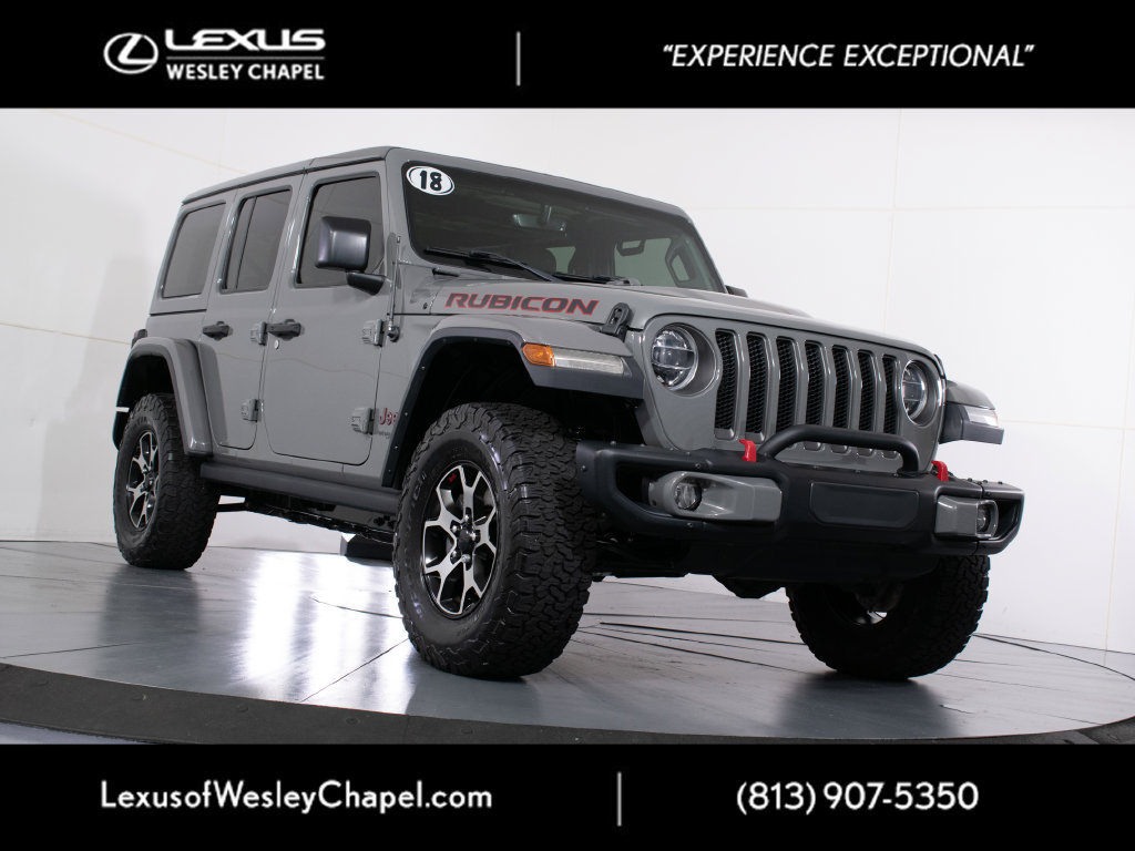 Used 2018 Jeep Wrangler Unlimited Rubicon