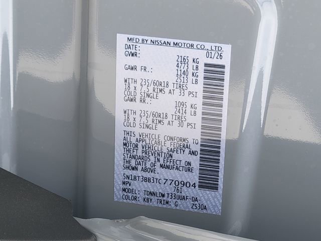 New 2026 Nissan Rogue SV w/ Cold Weather Package image 11