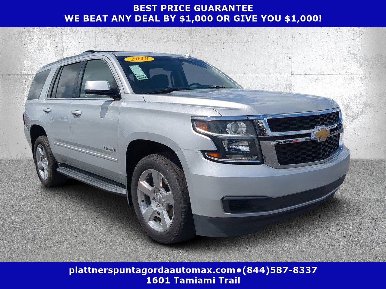 Used 2018 Chevrolet Tahoe LS w/ All-Season Package