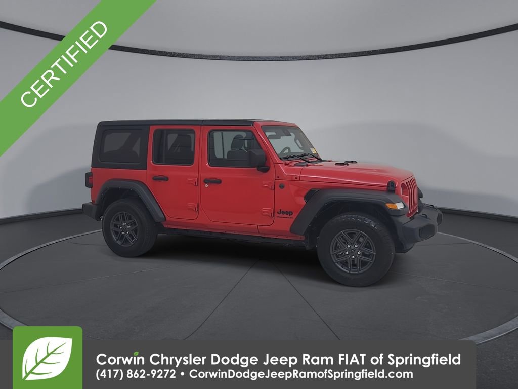 Certified 2024 Jeep Wrangler Sport S video 2