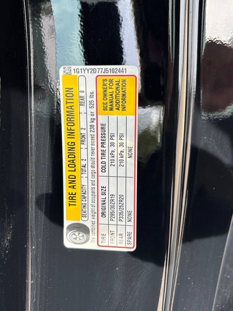 Used 2018 Chevrolet Corvette Grand Sport RWD image 19