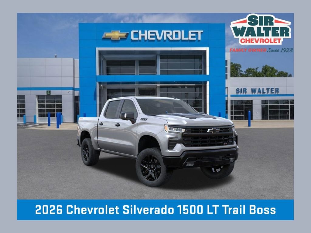 New 2026 Chevrolet Silverado 1500 LT Trail Boss w/ LT Trail Boss Premium Package AWD/4WD image 1