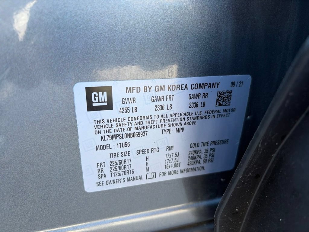 Used 2022 Chevrolet TrailBlazer LT w/ Confidence II Package FWD image 11