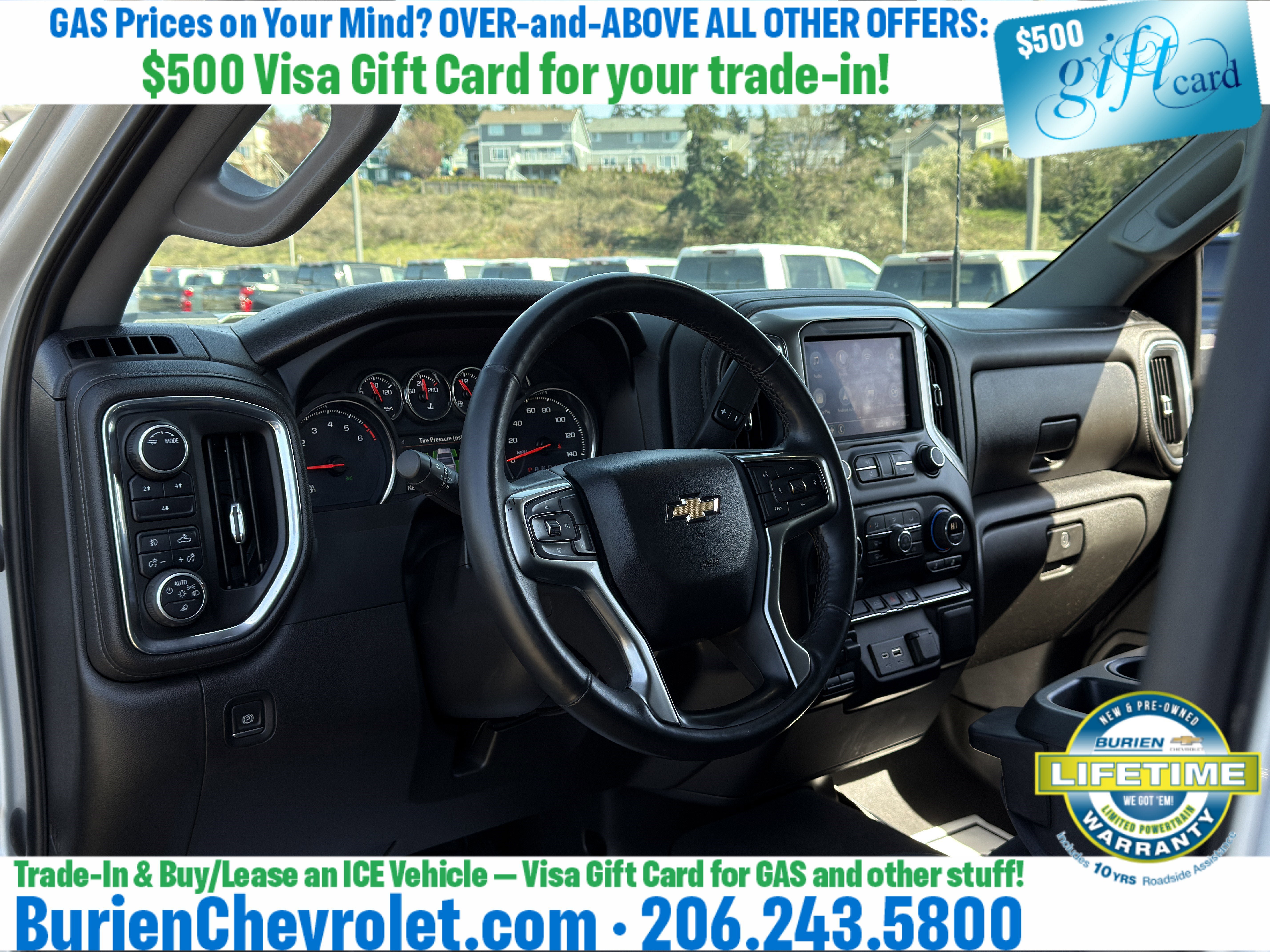 Used 2022 Chevrolet Silverado 2500 LT w/ Convenience Package AWD/4WD image 12