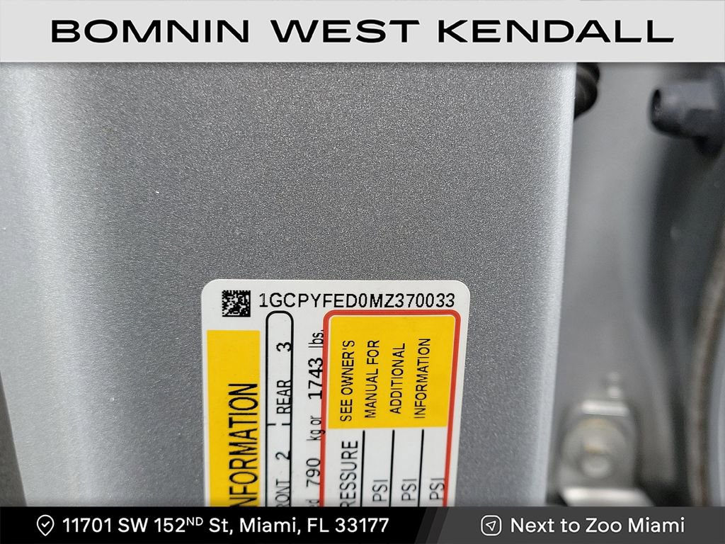 Used 2021 Chevrolet Silverado 1500 LT Trail Boss image 30