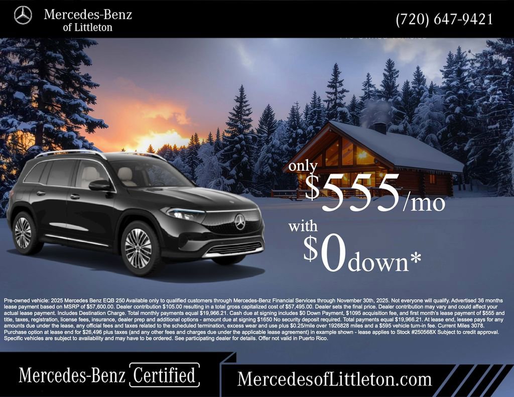 Certified 2025 Mercedes-Benz EQB 250+ 250+ image 33