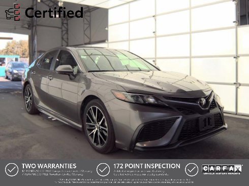 Used 2024 Toyota Camry SE w/ Cold Weather Package FWD image 1