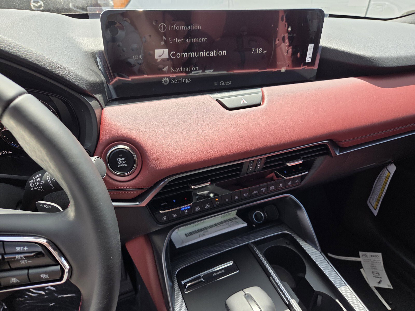 New 2026 MAZDA CX-70 3.3 Turbo S w/ Premium Package AWD/4WD image 22