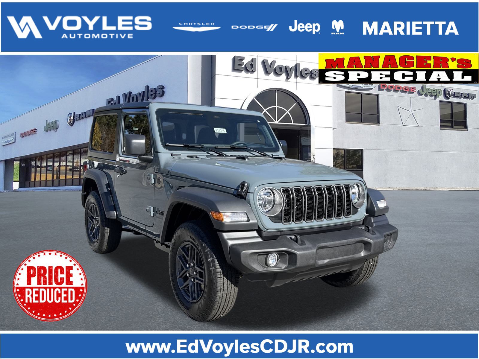 New 2026 Jeep Wrangler Sport S AWD/4WD image 1