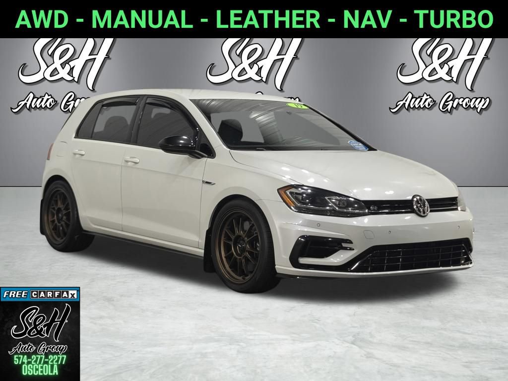 Used 2019 Volkswagen Golf R 4-Door AWD/4WD image 1