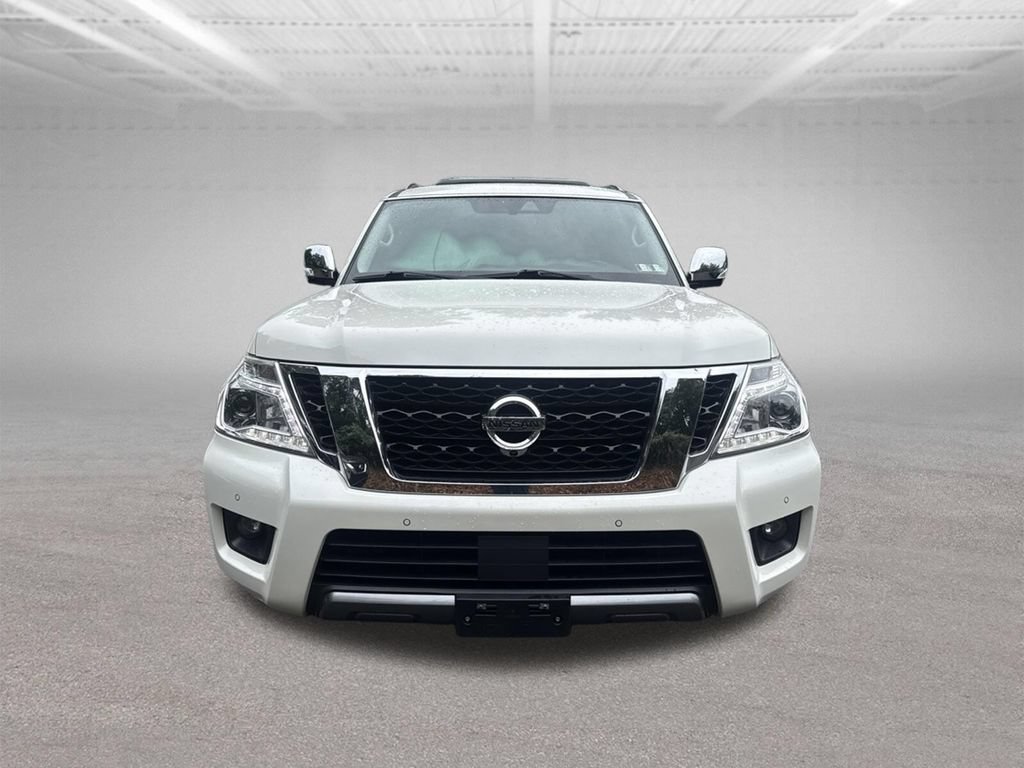 Used 2019 Nissan Armada Platinum w/ Captain's Chairs Package AWD/4WD image 2