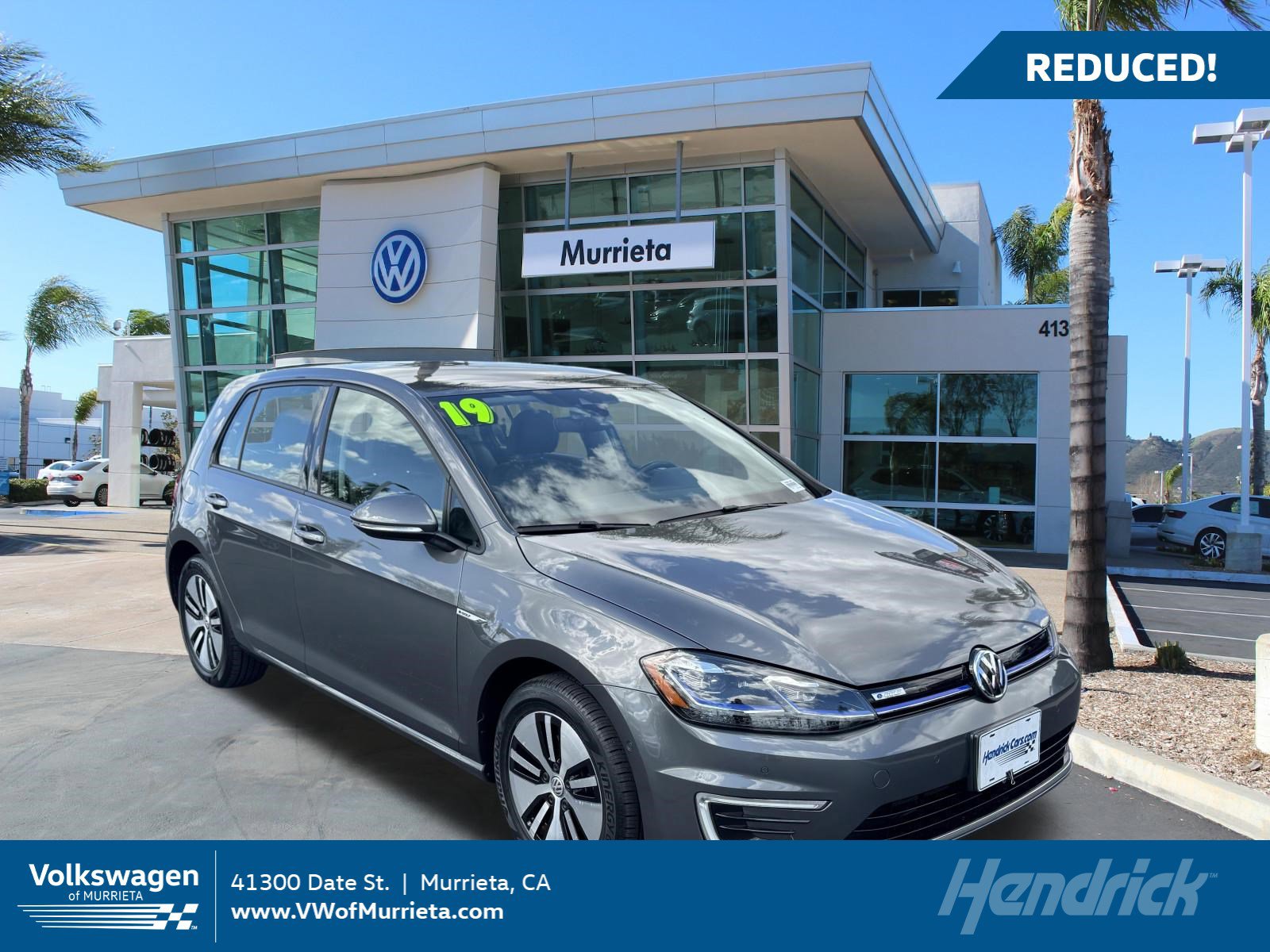 Used 2019 Volkswagen e-Golf SEL Premium