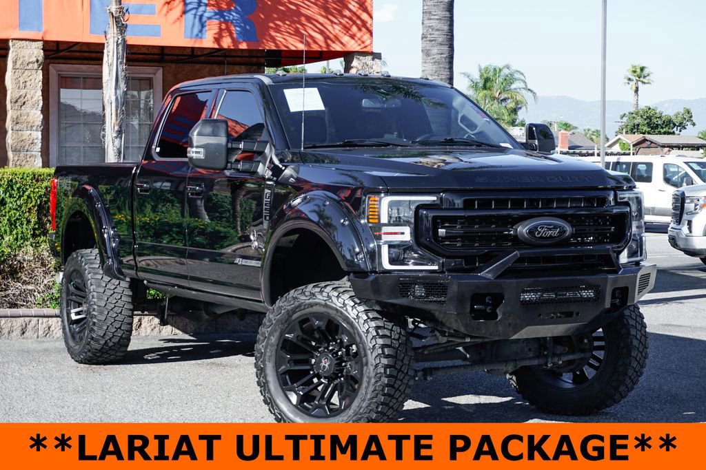 Used 2022 Ford F250 Lariat w/ Black Appearance Package AWD/4WD image 2