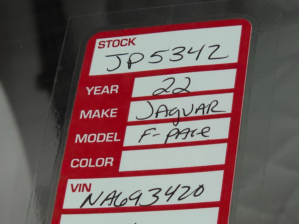 Used 2022 Jaguar F-PACE S image 38