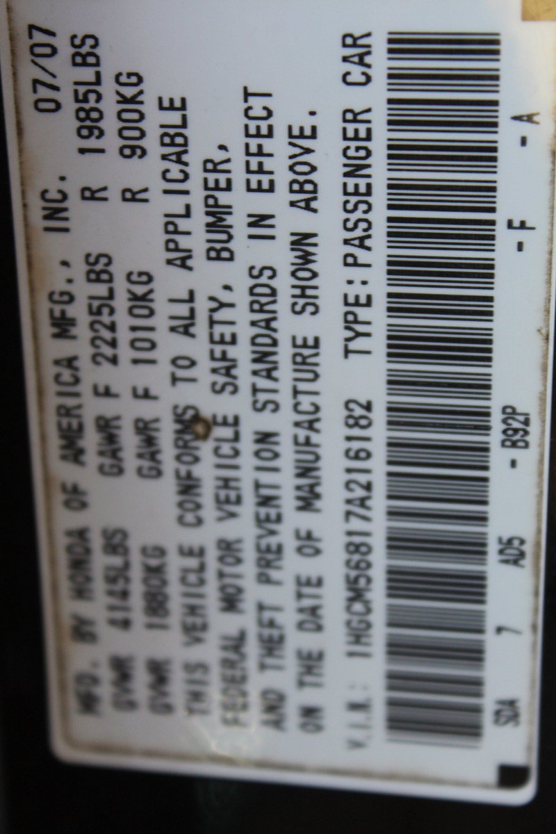 Used 2007 Honda Accord EX-L image 25
