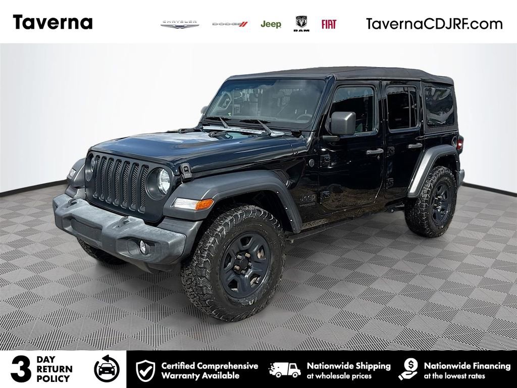 Used 2022 Jeep Wrangler Unlimited Sport