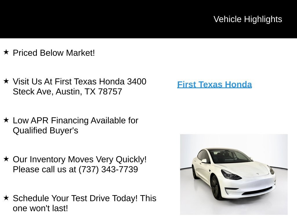 Used 2023 Tesla Model 3 Standard Range RWD image 9