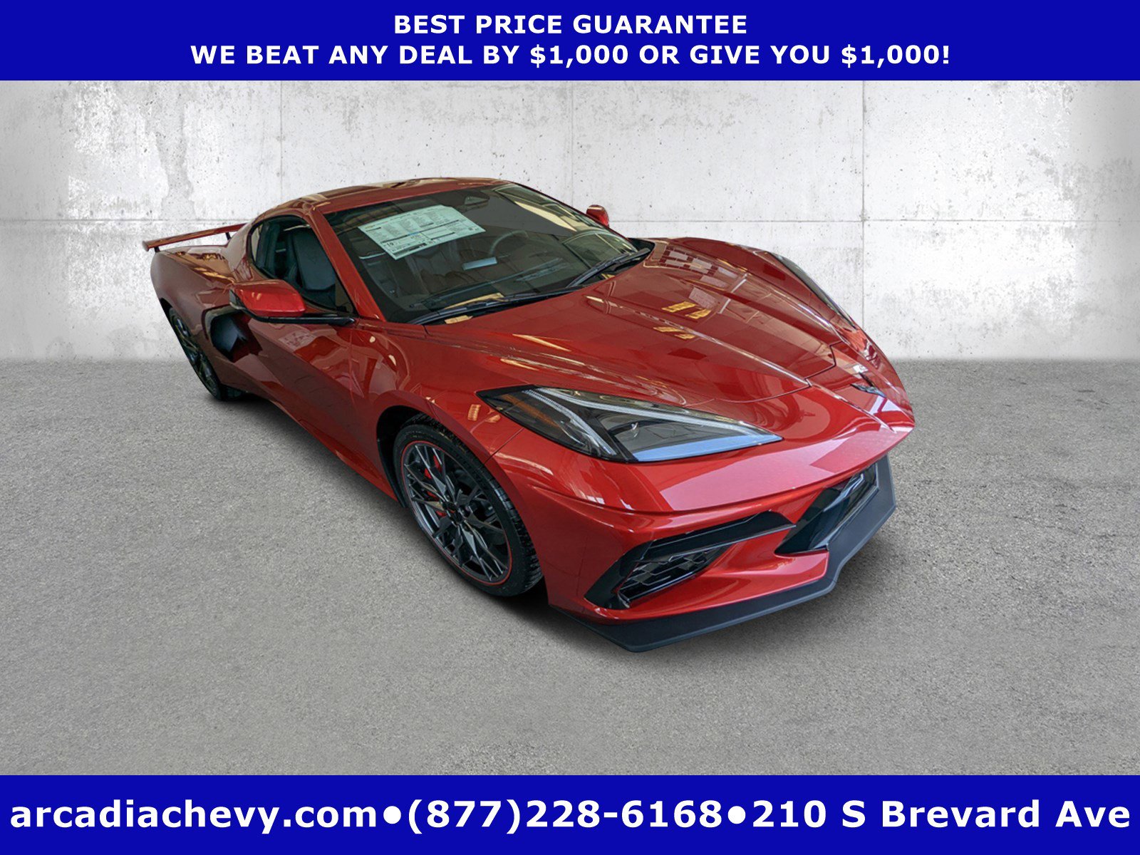 New 2025 Chevrolet Corvette Stingray Preferred Cpe w/ Z51 Performance Package
