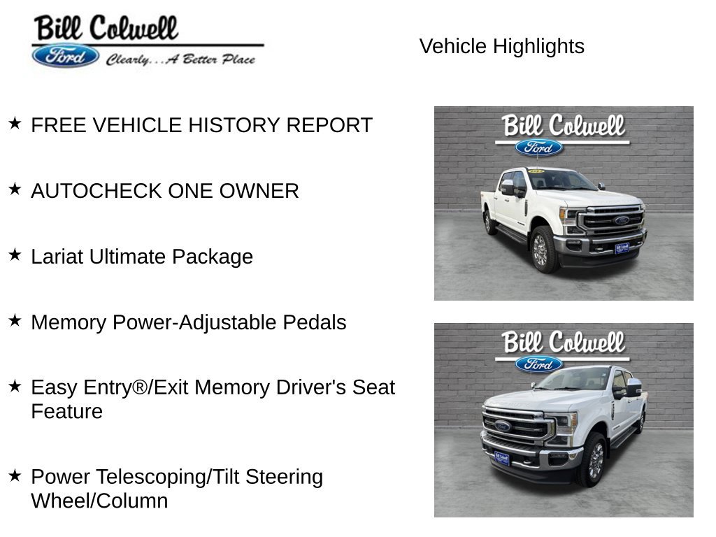 Used 2022 Ford F250 Lariat w/ Lariat Ultimate Package AWD/4WD image 12